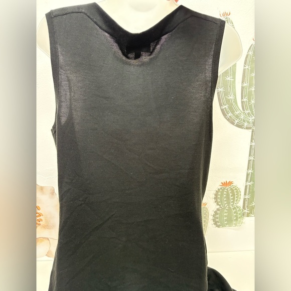 CONNECTED APPAREL Black Textured Sleeveless Dress - Picture 4 of 12